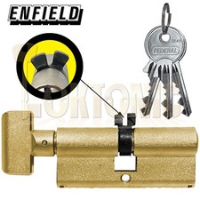 Enfield Contract 363 Turn Knob Euro Twin Y Cam Cylinder Deadlock Suit Banham