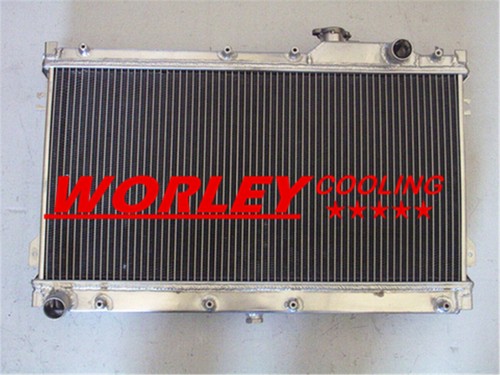 Aluminum radiator for mazda - aluminum,