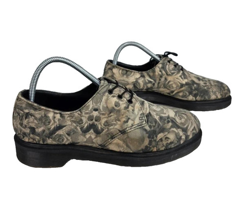 Martens lester floral skull - dr,
