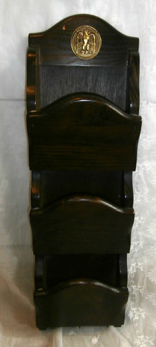 Vtg himark japan wood - vtg, letters