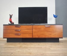 Retro Teak Low Sideboard Tv