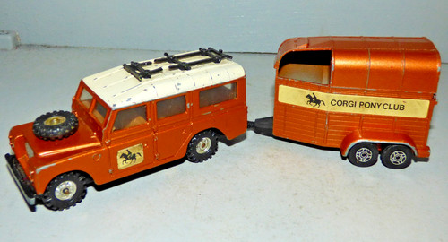 Corgi toys scale - scale, land