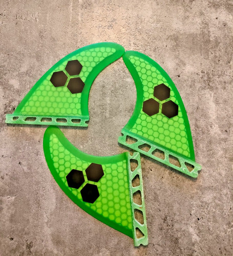 Surfboard fins honeycomb - surfboard,