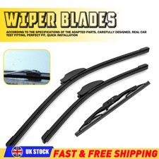 26"16"11" For Ford Ecosport 2013 To 2017 Car Front & Rear Windscreen Wiper Blade