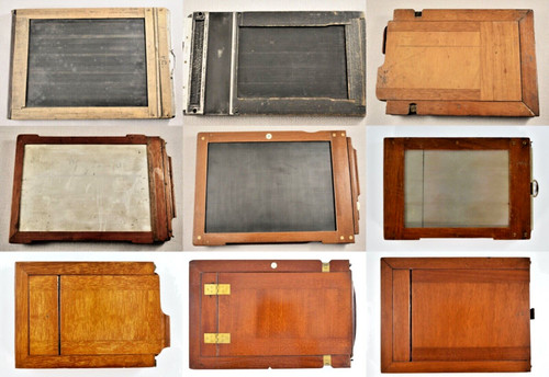 Antique dark slide - dark,
