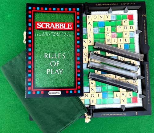 Deluxe travel scrabble - deluxe, board