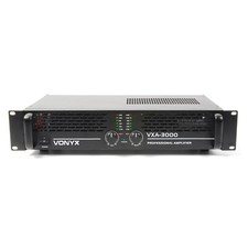 Vonyx VXA-3000 MKII 3000W PA Amplifier for DJ & Sound System