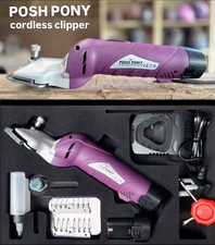 Cordless battery HORSE CLIPPER 2 Batteries & 2 sets of Blades 1 year warranty