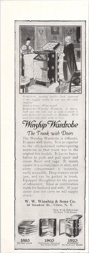 Winship wardrobe trunk - winship,