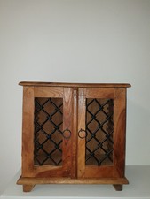 VINTAGE  Old Wooden Storage Cabinet, Rustic, Cupboard, Storage Farmhouse Country