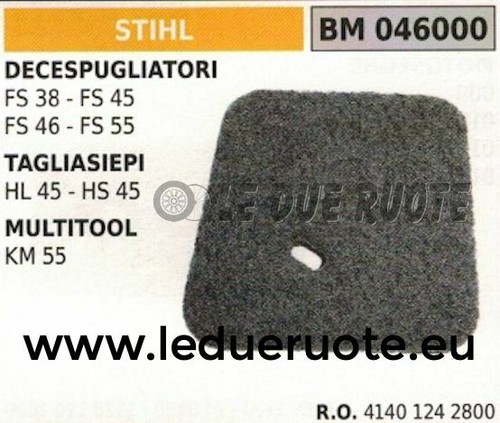 41401242800 air filter - 41401242800,