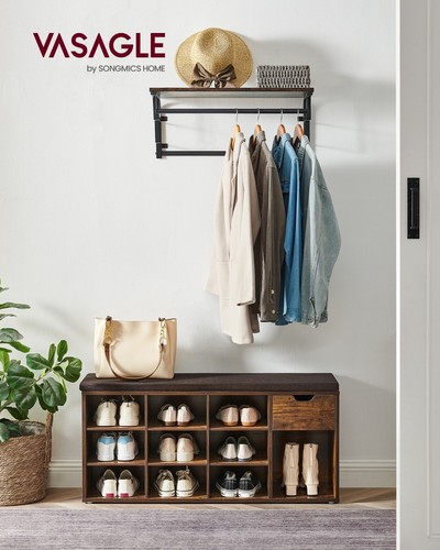 Vasagle shoe storage - storage, bench