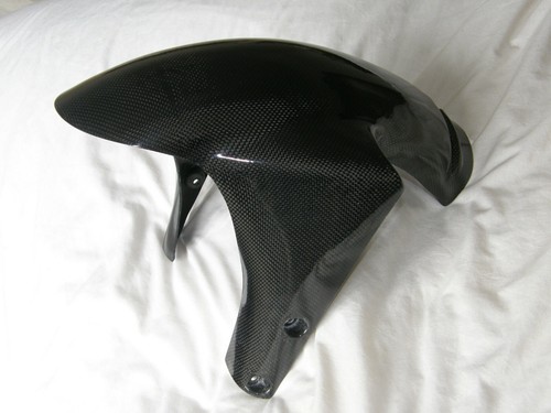 Carbon fibre front mud - fibre, guard