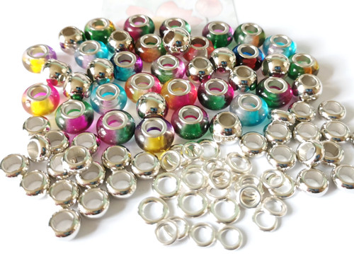 Large hole european beads - hole,