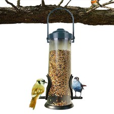New Hanging Wild Bird Feeder Squirrel Proof Seed Food Outdoor Yard Garden Decora