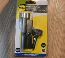 Silver Yale Door Lock Cylinder Anti Bump High Quality Euro Profile UPVC 3 Keys