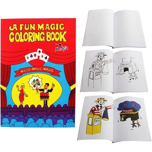 Fun magic coloring book - a,