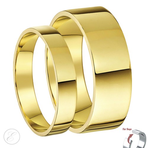 His hers 9ct yellow - hers, gold