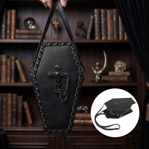 Spooky gothic coffin - spooky, pu