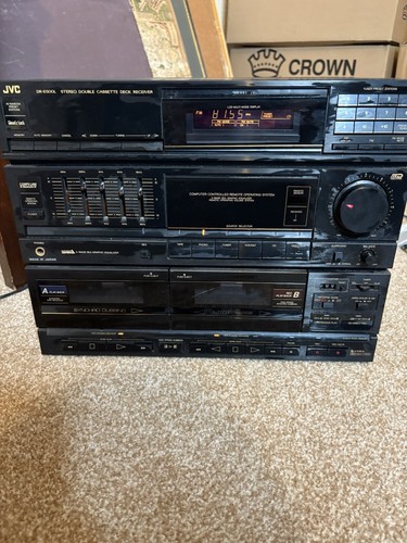 Jvc e500lbk vintage - jvc, dr-e500lbk