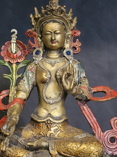 Antique tibetan chinese guan - tibetan,