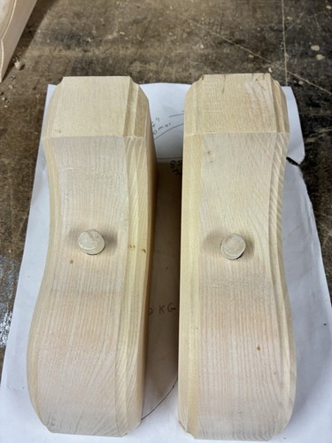 Pair handmade solid ash - of,
