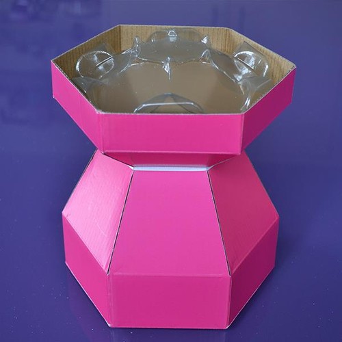Cupcake gift box individual - cupcake,