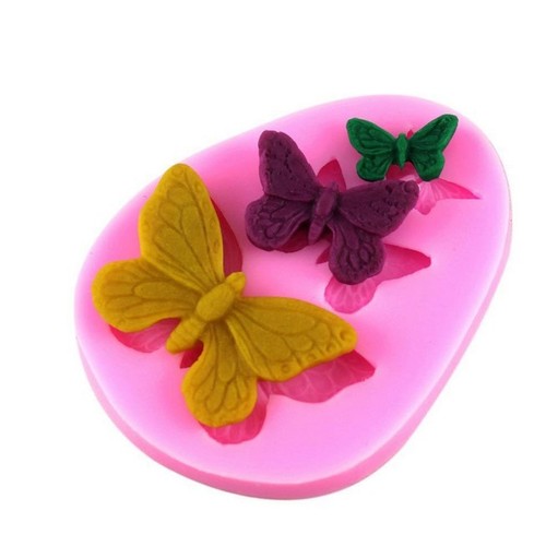 Butterfly silicone mould for - 3,