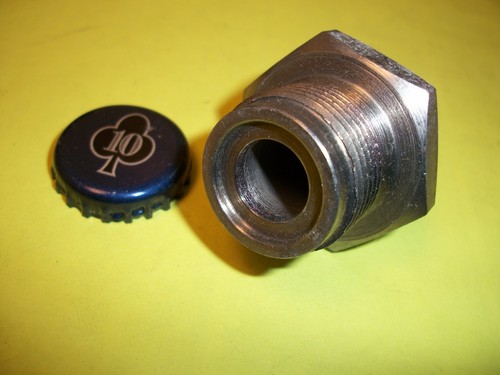 Tube boss straight adapter - tube,