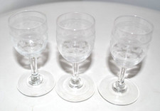 Antique- Port Liqueur Glasses