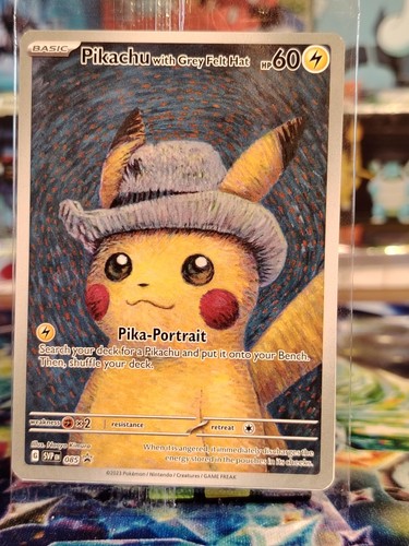 Pokemon pikachu grey felt hat - pikachu,