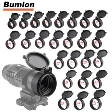 Flip Up Scope Covers Rifle