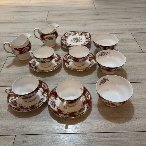 Vintage bone china lady fayre - vintage,