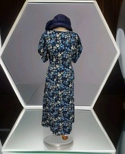 Vintage 1930s Style Teal Blue