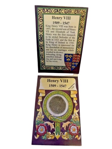 Silver tudor coin henry viii - tudor,