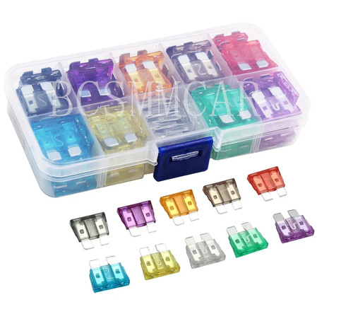 50pcs car micro blade fuses - 50pcs,
