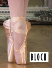 Pointe Shoes Size 3.5 Width E Bloch Serenade S0131 Ballet Pink Satin BNIB
