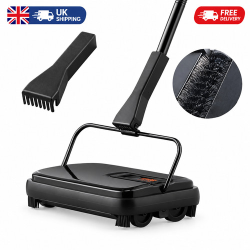 Manual carpet sweeper - carpet, roller
