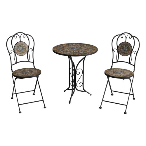 Mosaic bistro set outdoor - mosaic,