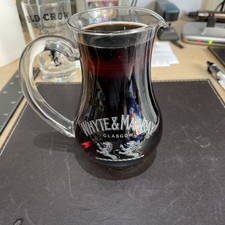 VERY VERY RARE WHYTE & MACKAY NOGGIN / GLASS 10 fl oz jug , immaculate condition