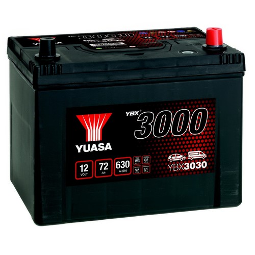 Yuasa car battery - car, 12v