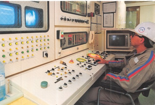 Euro tunnel postcard drivers - postcard,
