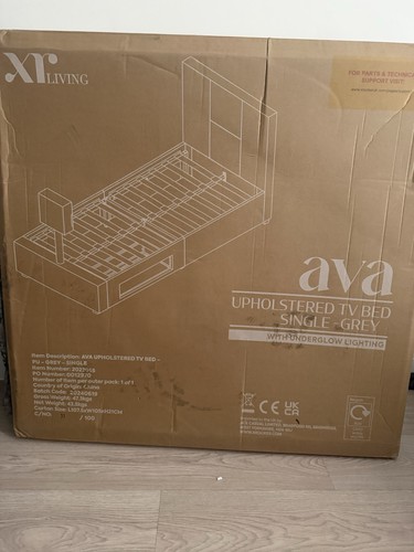 Rocker ava upholstered tv - x,
