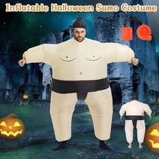 Sumo Wrestler Inflatable Suit for Adult Wrestling Blowup Fancy Dress Halloween