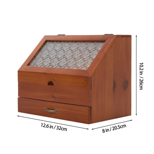 Desktop small wooden chest - desktop,