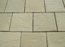 CONCRETE BUFF  PAVING SLABS 50