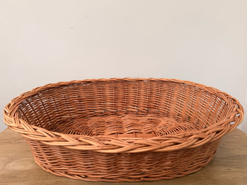 Wicker dog bed cat basket - wicker,