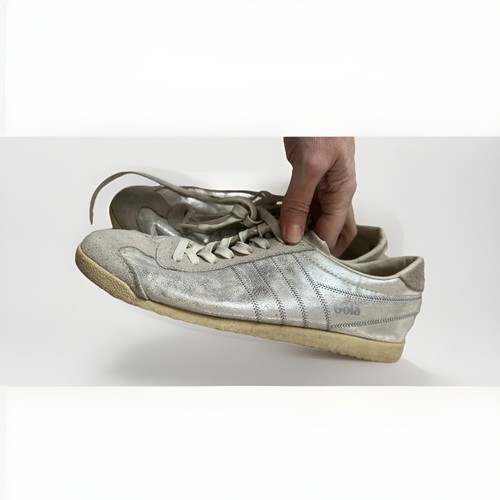 Gola silver trainers - silver,