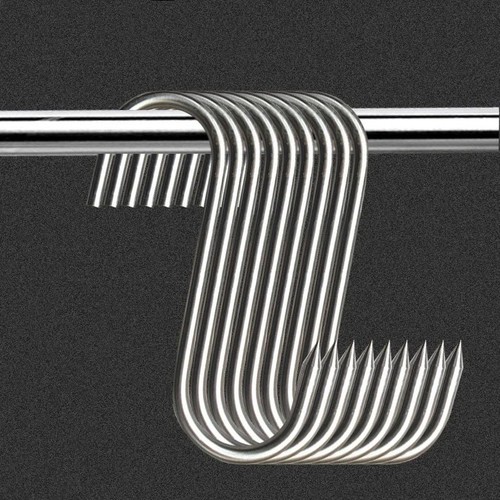 20pcs stainless steel - s, hooks