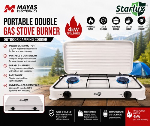 Starlux portable double gas - portable,